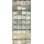 Naklejka na szybę z folii matującej-mrożonej-mlecznej z wybranym wzorem GEO pasy fale kwadraty kraty i inne - mały format 50x47cm